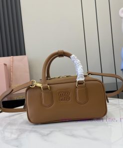 MiuMiu Bags New MIU MIU With Full Original PackagingCaramel Bowling Upper Body Effect Miu Miu Ladies Arcadi fpiz5jw5