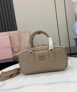 MiuMiu Bags New MIU MIU With Full Original PackagingBowling Upper Body Effect Miu Miu Ladies ArcadiaThe Lig te01ay19