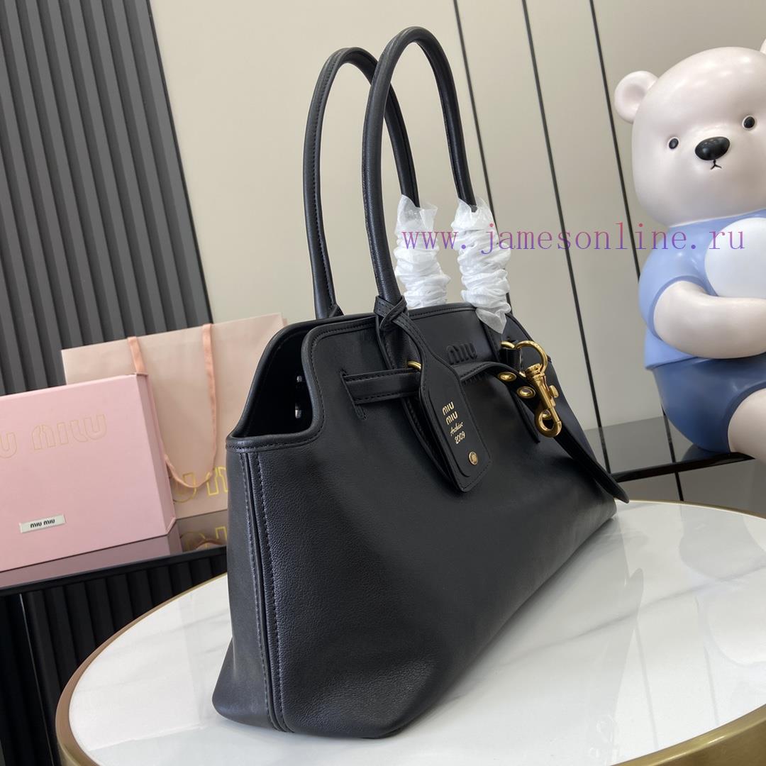 MiuMiu Bags The Inspiration For This New Sheepskin Handbag Comes From The Brand's Collection Items. Its Str z007b3cd - Image 3