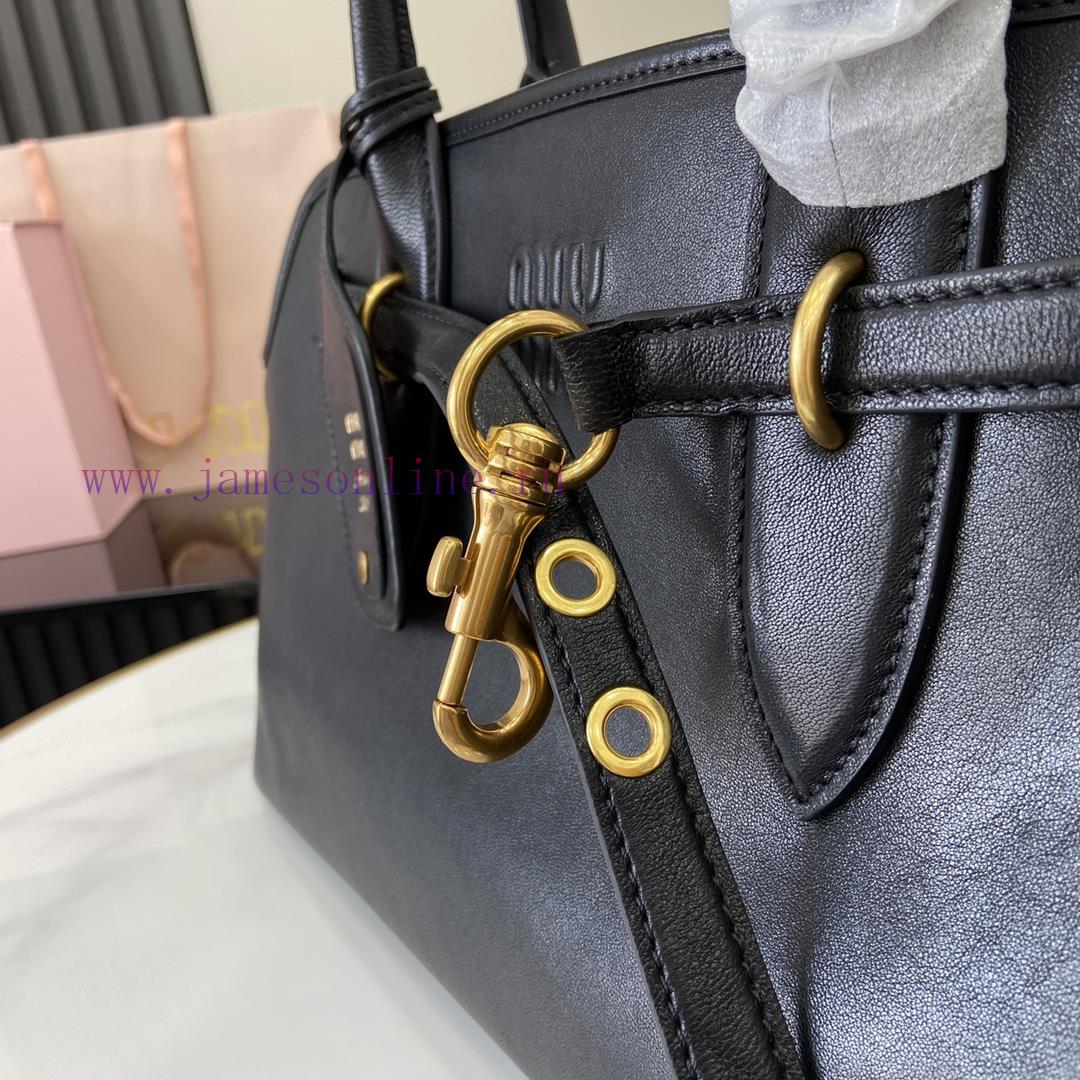 MiuMiu Bags The Inspiration For This New Sheepskin Handbag Comes From The Brand's Collection Items. Its Str z007b3cd - Image 7