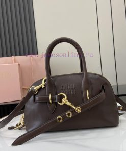 MiuMiu Bags The New Miu Miu Popular Bowling Bag Comes With A Complete Set Of Original Packaging. It Is Made oph84xil