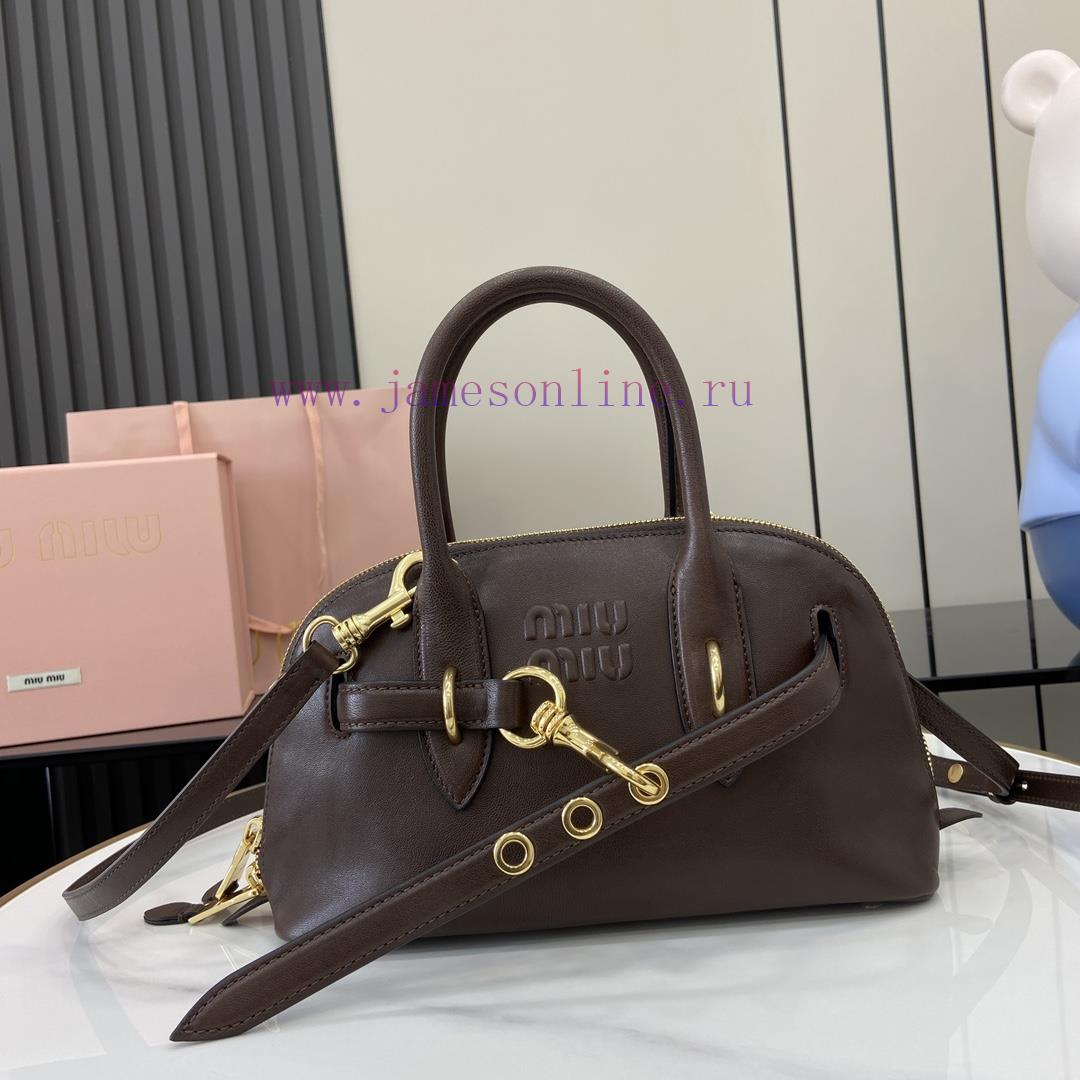MiuMiu Bags The New Miu Miu Popular Bowling Bag Comes With A Complete Set Of Original Packaging. It Is Made oph84xil