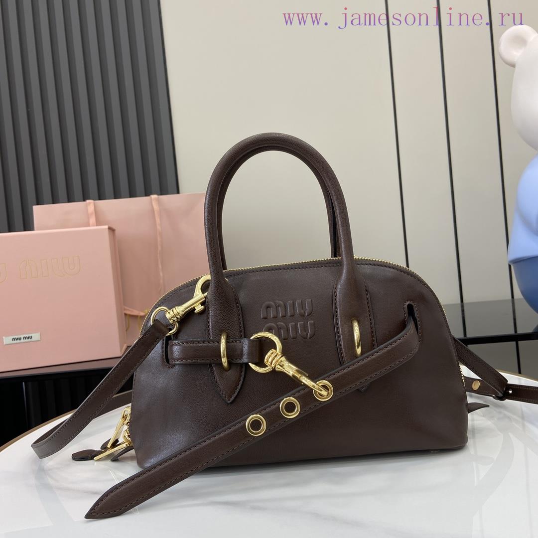 MiuMiu Bags The New Miu Miu Popular Bowling Bag Comes With A Complete Set Of Original Packaging. It Is Made oph84xil - Image 2