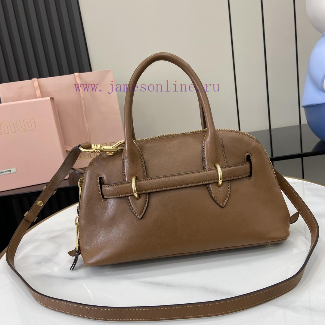 MiuMiu Bags The New Miu Miu Popular Bowling Bag Comes With A Complete Set Of Original Packaging. It Is Made 3bxd8fpz - Image 4