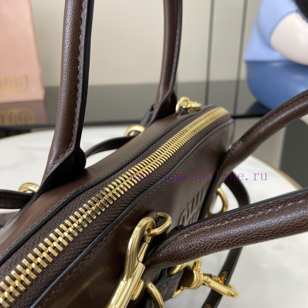 MiuMiu Bags The New Miu Miu Popular Bowling Bag Comes With A Complete Set Of Original Packaging. It Is Made oph84xil - Image 8