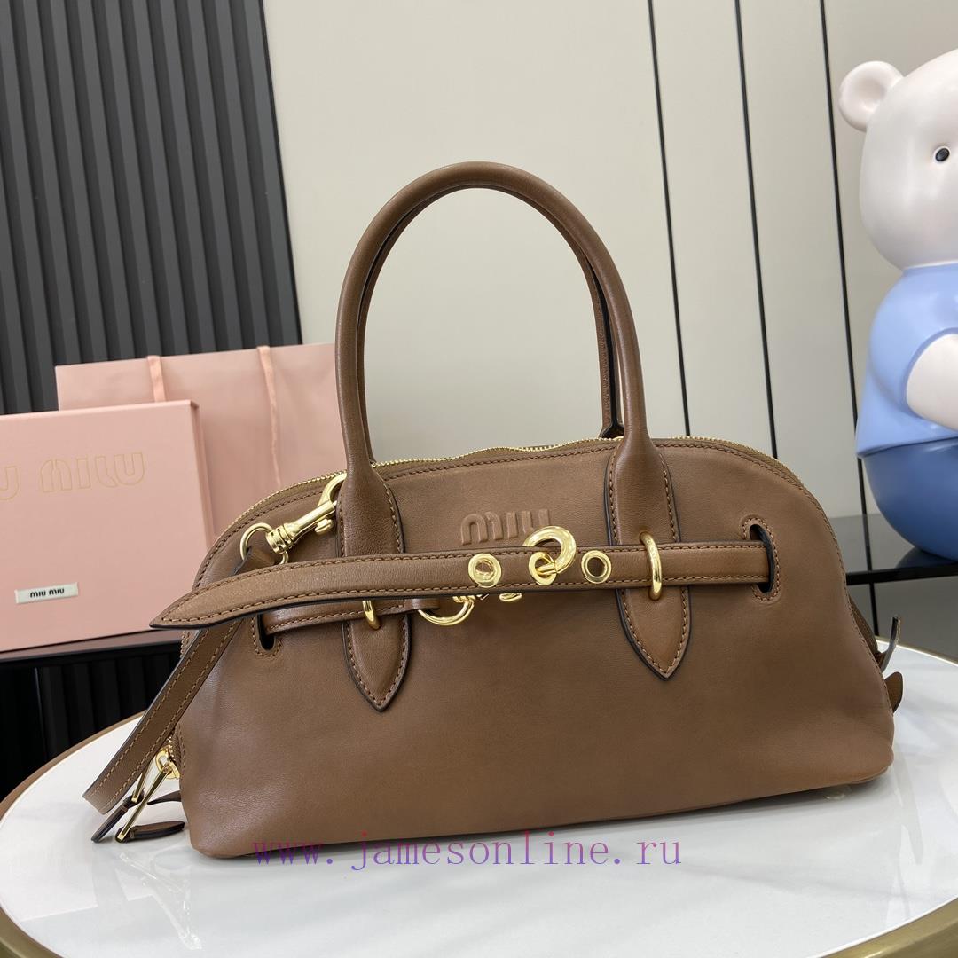 MiuMiu Bags The New Miu Miu Popular Bowling Bag Comes With A Complete Set Of Original Packaging. It Is Made yspjoaos - Image 2