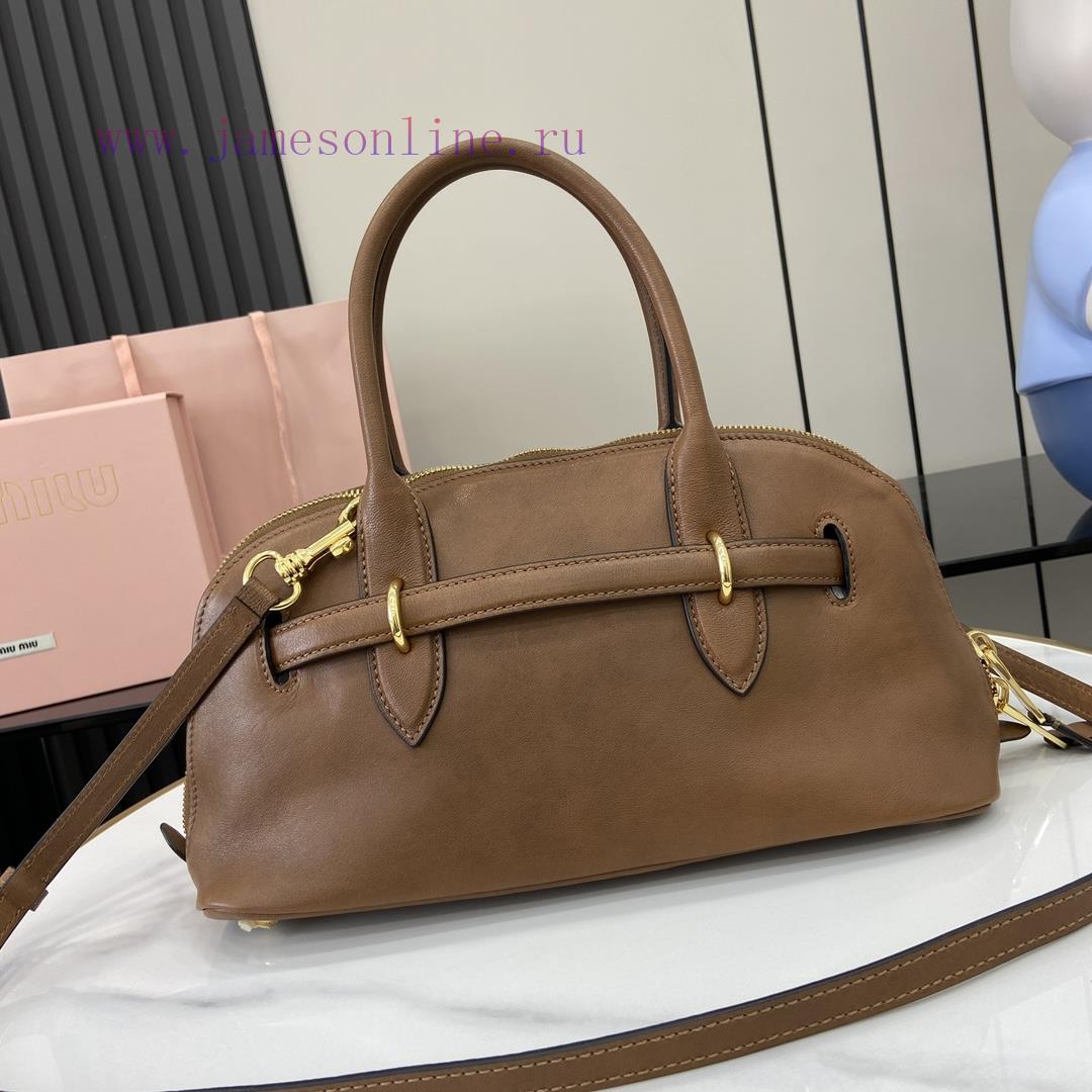 MiuMiu Bags The New Miu Miu Popular Bowling Bag Comes With A Complete Set Of Original Packaging. It Is Made yspjoaos - Image 4