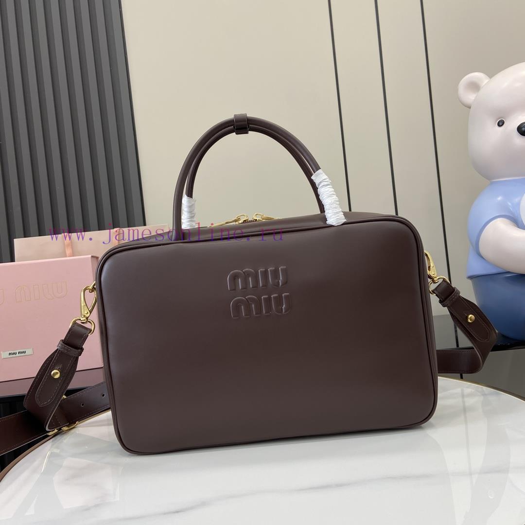 MiuMiu Bags The New MIU MIU Original Briefcase Second-generation Shoulder Strap Combines Fashion And Classi xy709x0x