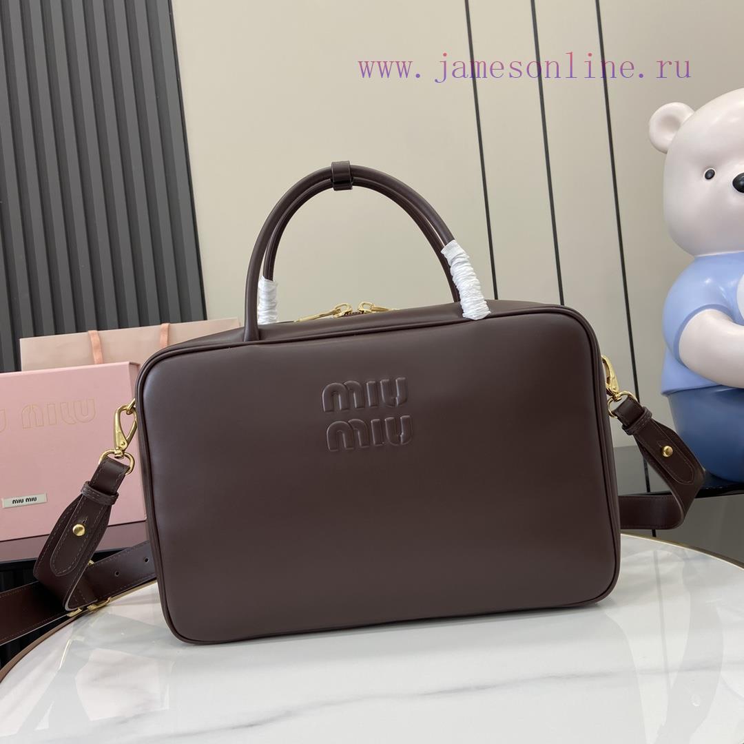 MiuMiu Bags The New MIU MIU Original Briefcase Second-generation Shoulder Strap Combines Fashion And Classi xy709x0x - Image 2