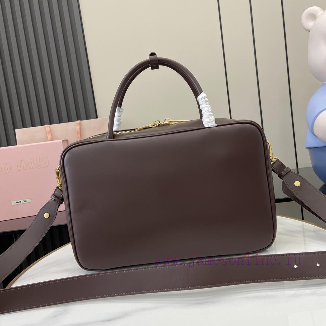 MiuMiu Bags The New MIU MIU Original Briefcase Second-generation Shoulder Strap Combines Fashion And Classi xy709x0x - Image 4
