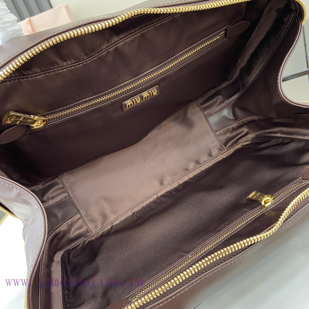 MiuMiu Bags The New MIU MIU Original Briefcase Second-generation Shoulder Strap Combines Fashion And Classi xy709x0x - Image 9