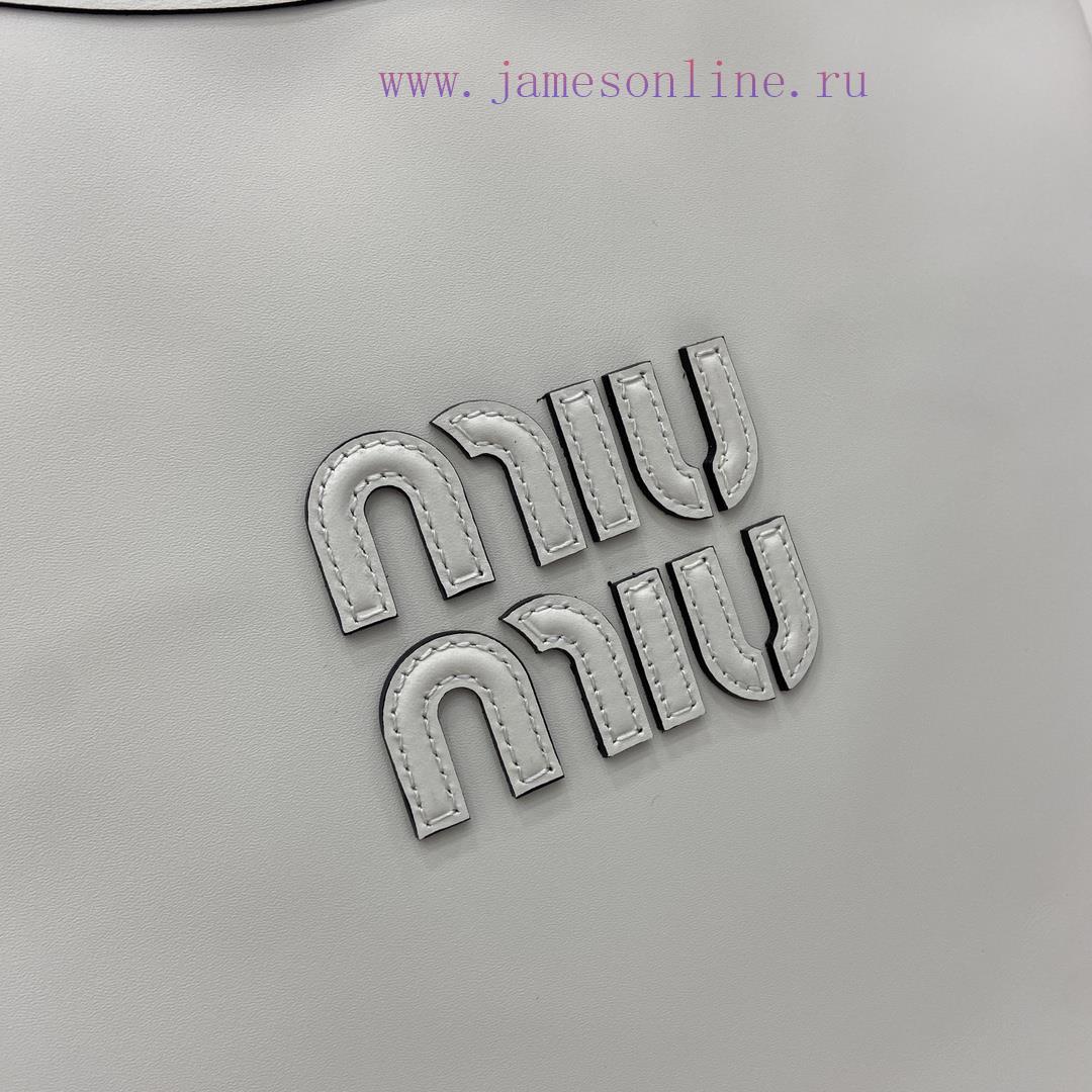 MiuMiu Bags New Miu Women's IVY Leather Shoulder Bag With Full Original PackagingThis Classic Tote Bag Is A m7dkj250 - Image 6