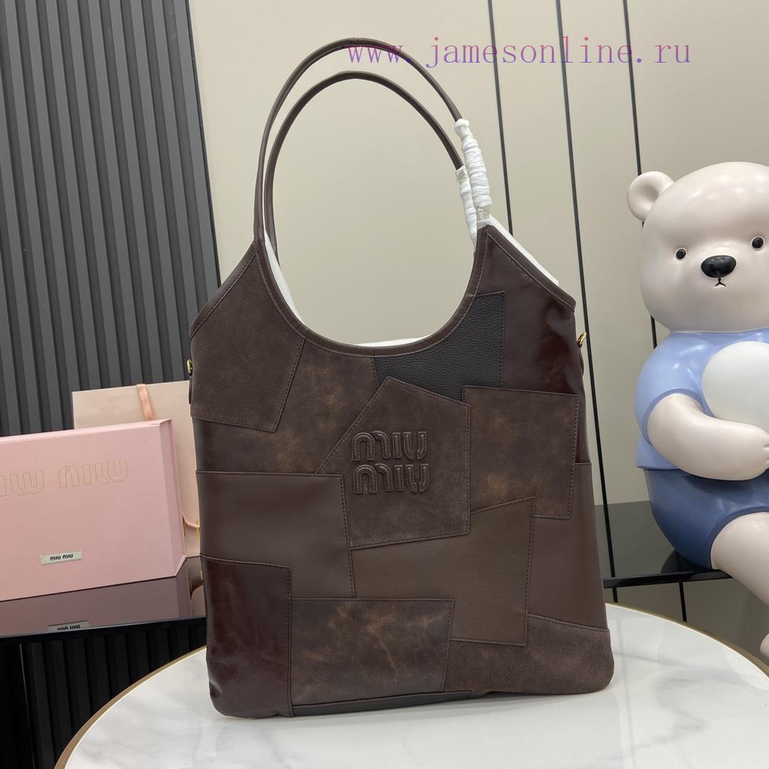 MiuMiu Bags New M Home Hobo Collage Underarm Bag With Full Factory Packaging " Limited Edition For Autumn A moo3fk2j - Image 2