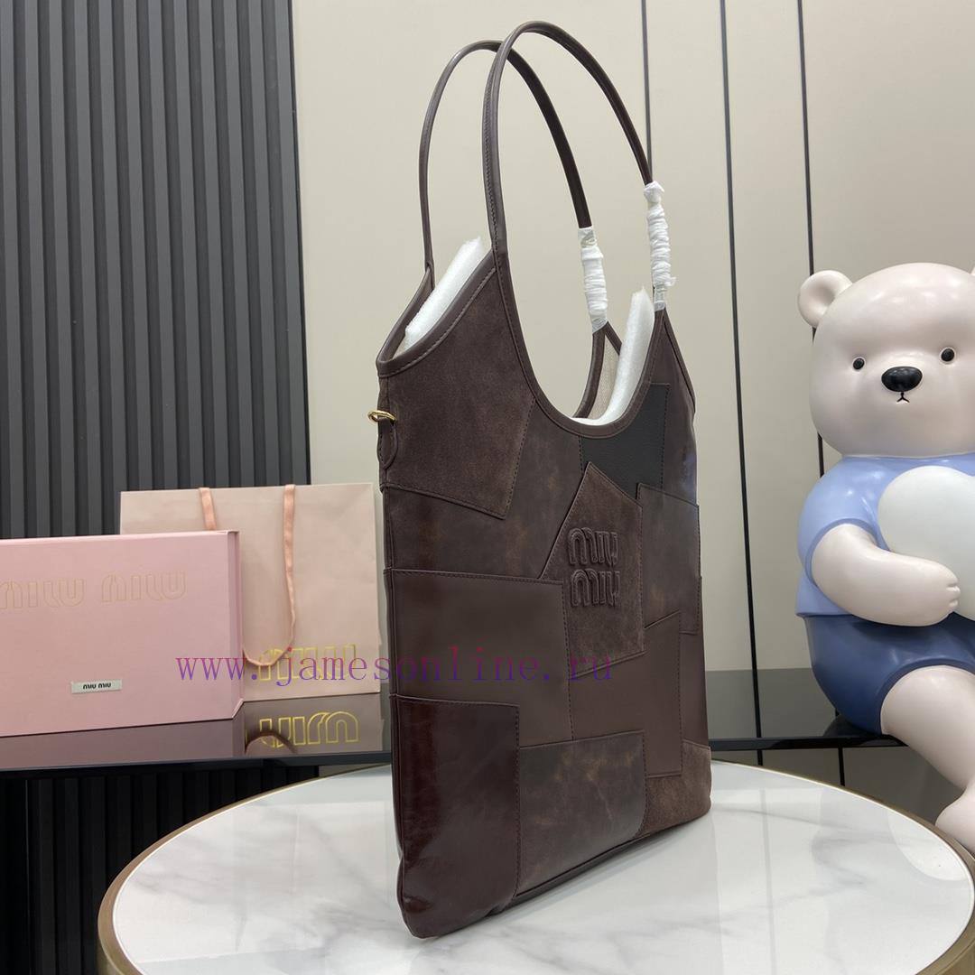 MiuMiu Bags New M Home Hobo Collage Underarm Bag With Full Factory Packaging " Limited Edition For Autumn A moo3fk2j - Image 3
