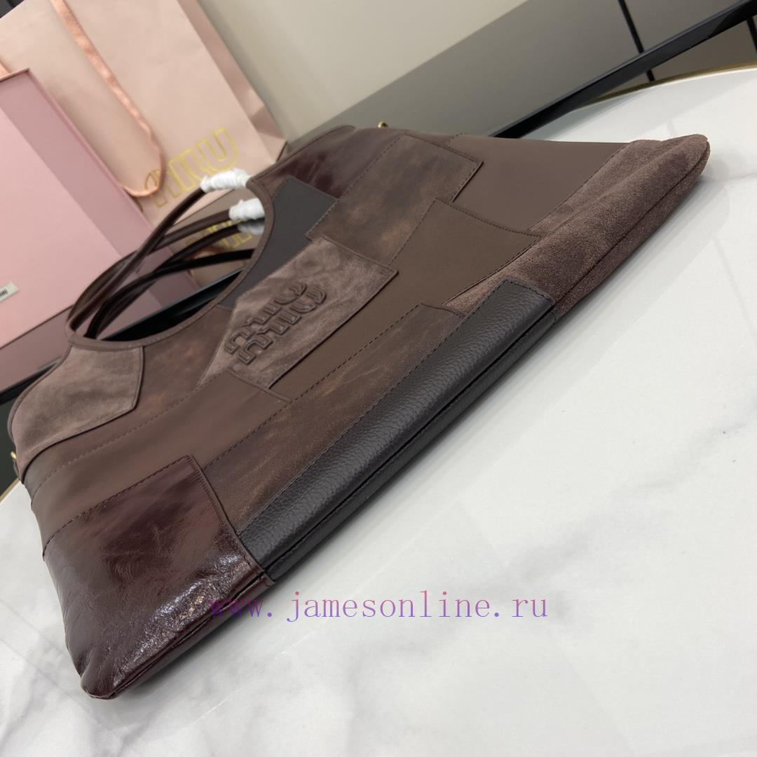 MiuMiu Bags New M Home Hobo Collage Underarm Bag With Full Factory Packaging " Limited Edition For Autumn A moo3fk2j - Image 5