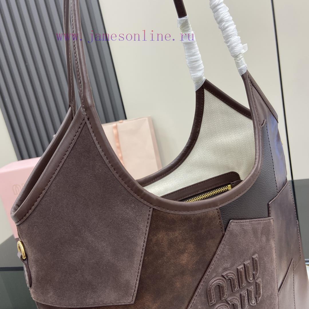 MiuMiu Bags New M Home Hobo Collage Underarm Bag With Full Factory Packaging " Limited Edition For Autumn A moo3fk2j - Image 7