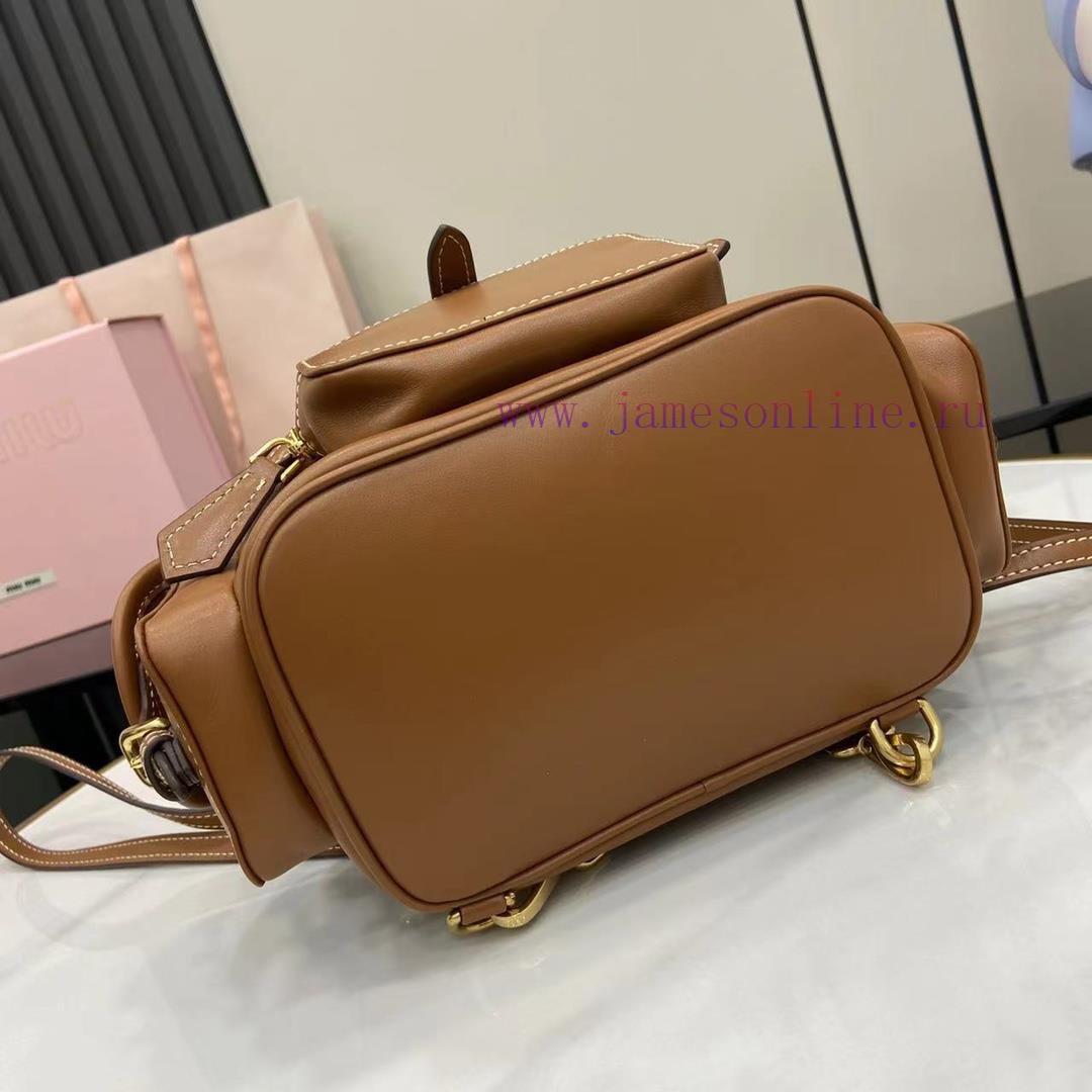 MiuMiu Bags Equipped With A Complete Set Of Original Packaging This New Product Features Imported Calf Leat mh6bp0g4 - Image 5