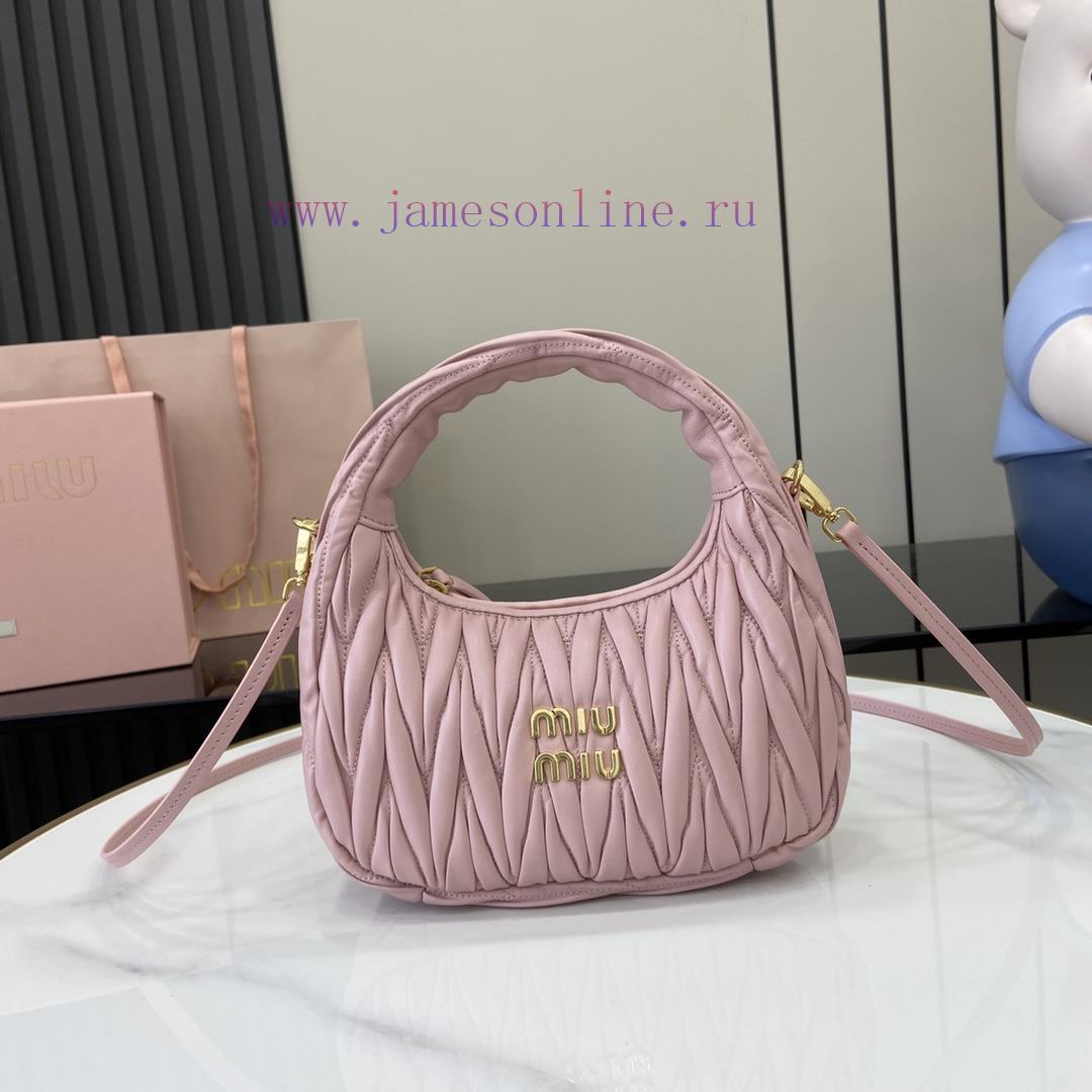 MiuMiu Bags The New MiuWander Handbag Comes With A Complete Set Of Original Packaging. It Features The Icon 5p97p6si - Image 2