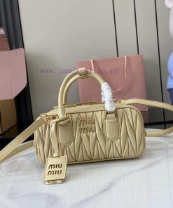 MiuMiu Bags M Home's New Bowling Bag With Complete Original Packaging Featured On The Official Website Is D gbohxrd4