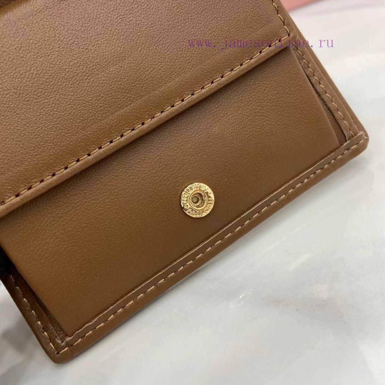 MiuMiu Bags Equipped With A Complete Set Of Original Packaging The New Pocket Wallet Is Made Of Imported To ilmexw7e - Image 11