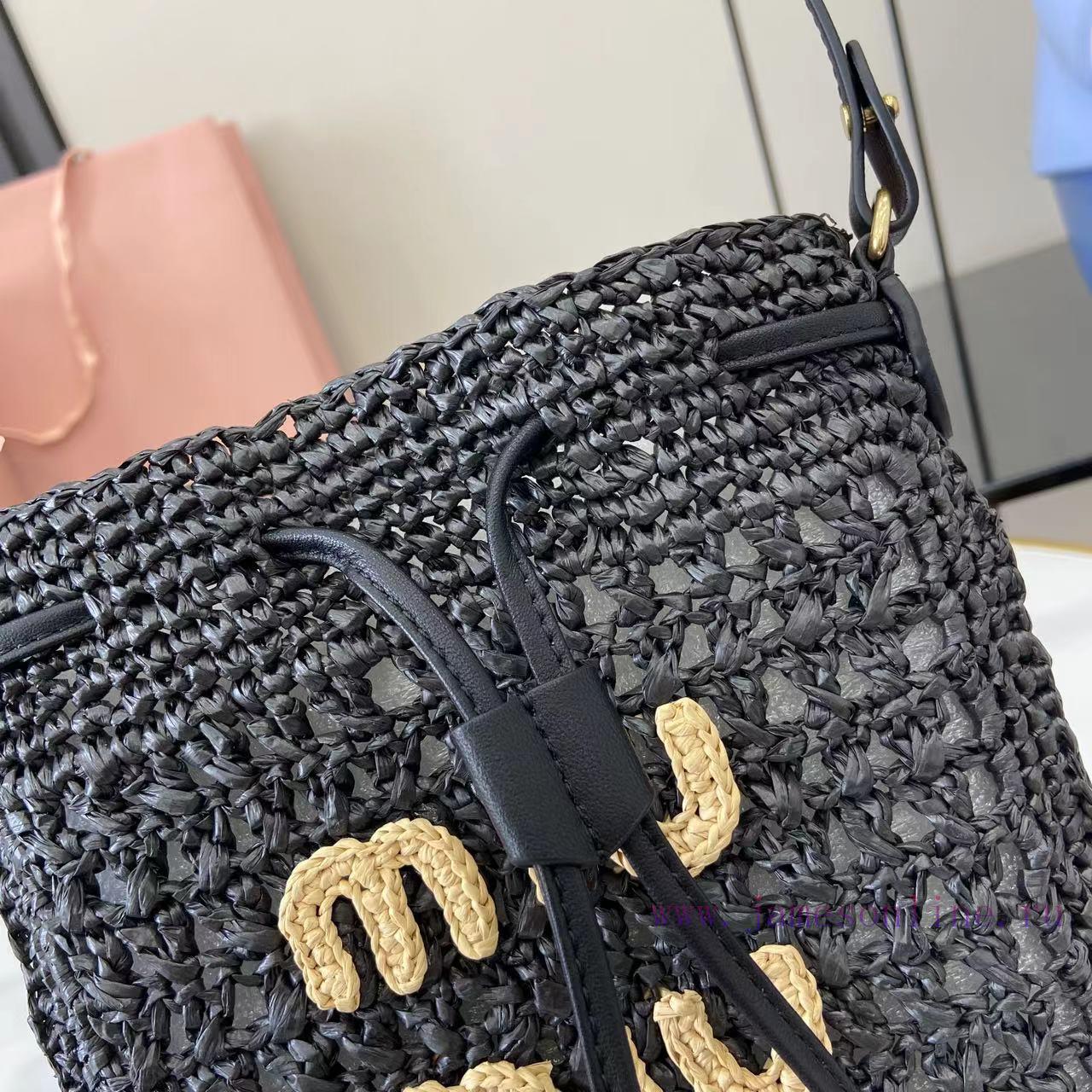 MiuMiu Bags The New Product "Comes With A Full Set Of Original Packaging" Is A Woven Bag Made Of Japanese I vcnu294e - Image 11