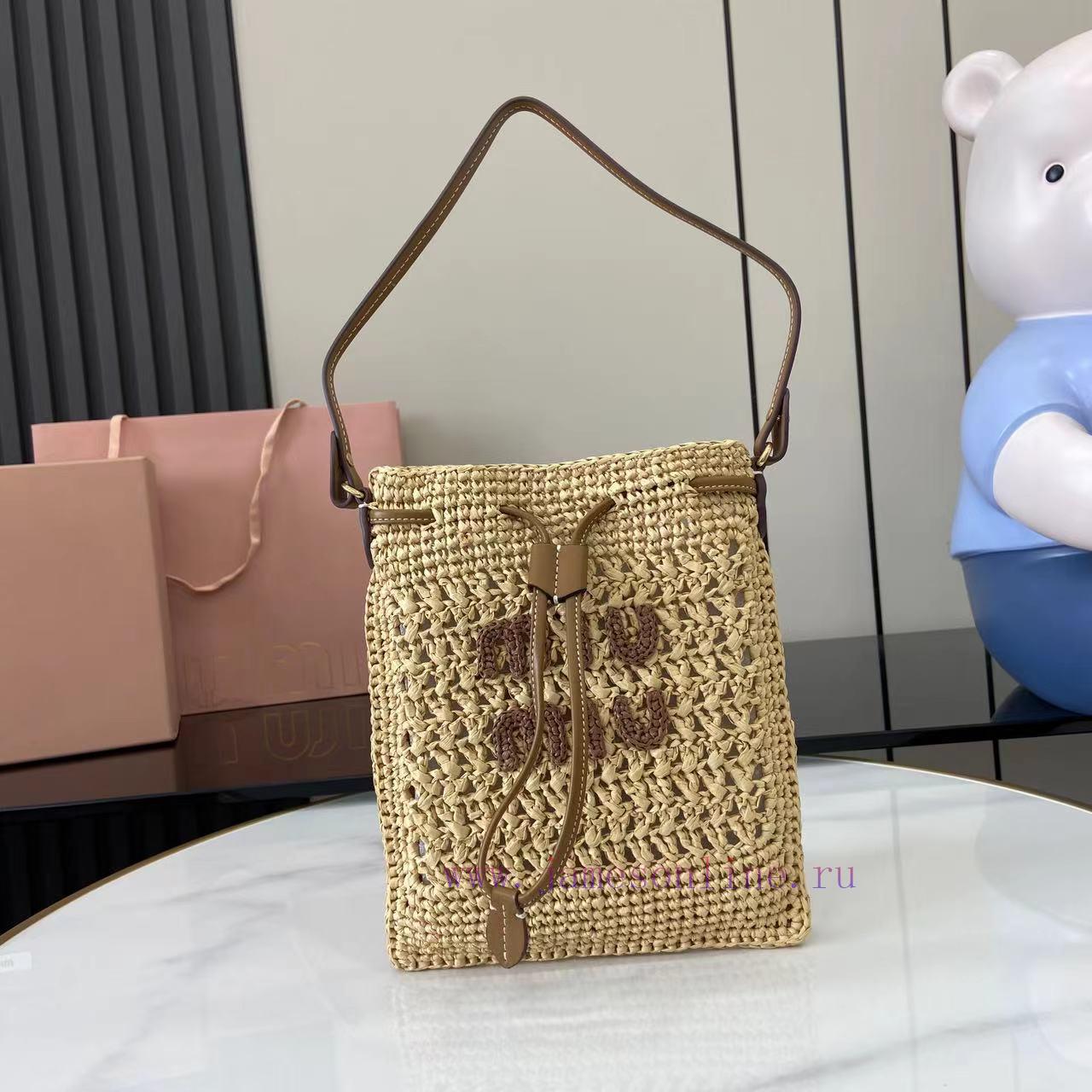 MiuMiu Bags The New Product "Comes With A Full Set Of Original Packaging" Is A Woven Bag Made Of Japanese I 4pbyo9id - Image 2