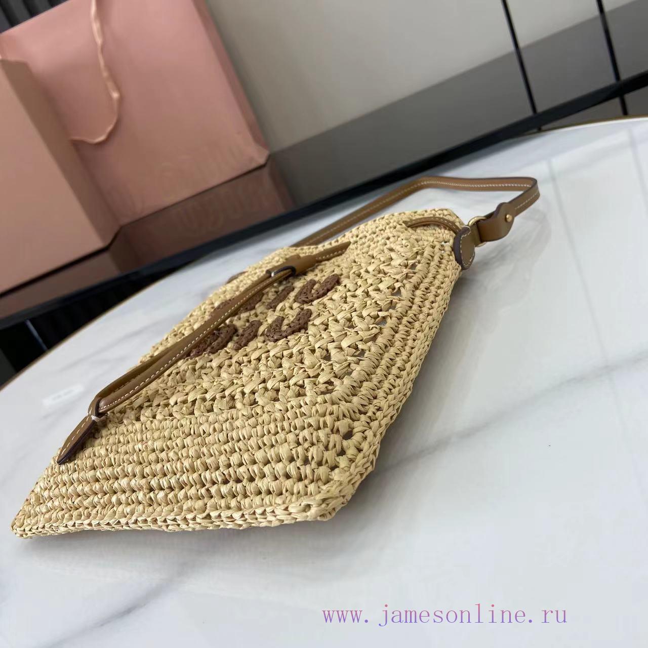 MiuMiu Bags The New Product "Comes With A Full Set Of Original Packaging" Is A Woven Bag Made Of Japanese I 4pbyo9id - Image 13
