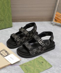 The MostGUCCi2024 Early Spring Collection GG Gucci Classic Floral Cloth Beach Sandals Are Made 0x1kagqh