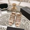 Chanel Chain Cloth Head Coarse Custom Shoes/Sandals Are A Divine Shoe Full Of Chanel Atmosphere mvmrrrmn