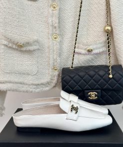 Chanel | Chanel 24CP New ProductDouble C Half SlippersThe Shoe Upper Is Made Of Imported Lambsk h3ny1g6x