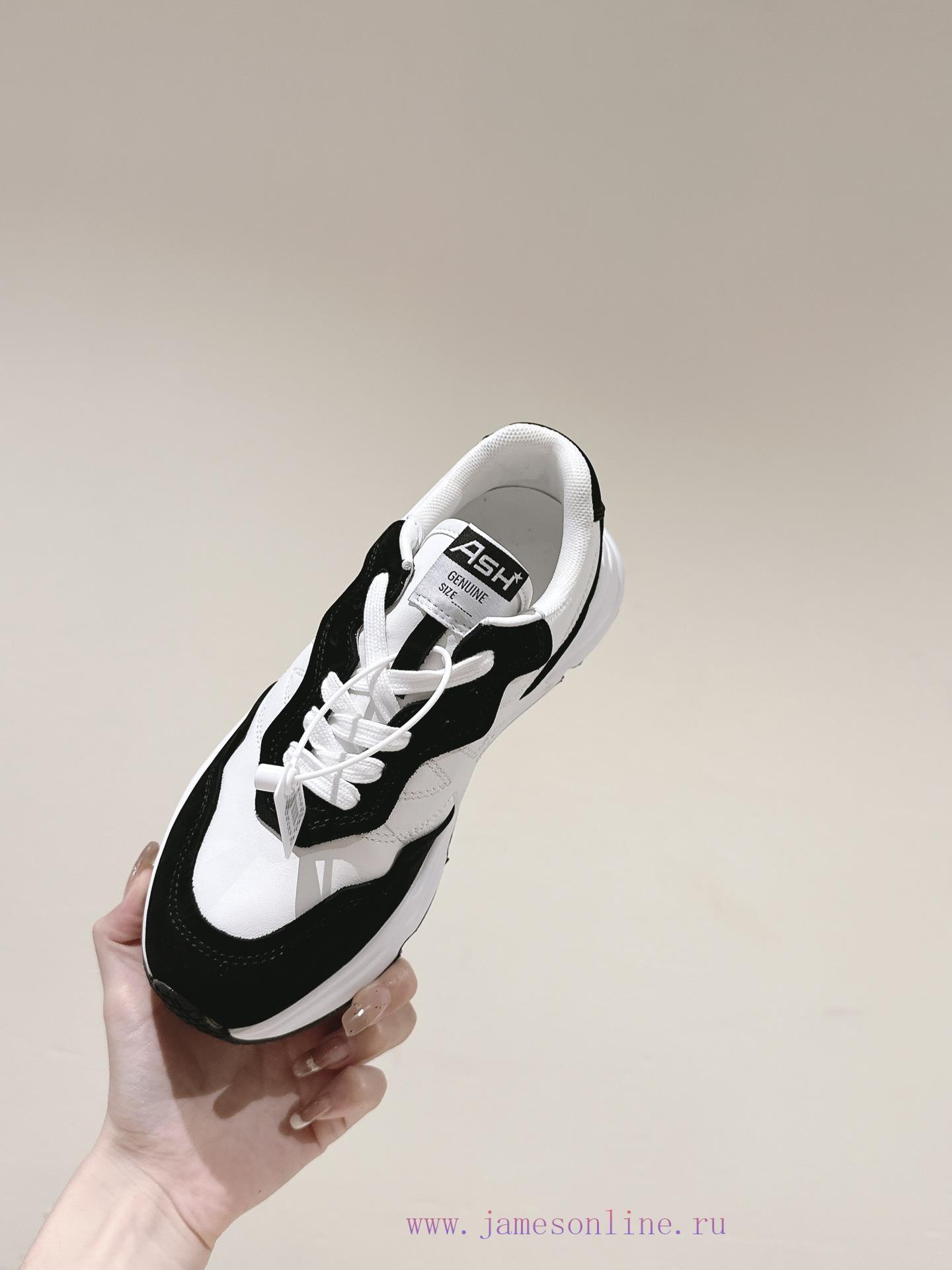 | ²⁰²4 𝐬𝐬 🤍🤎 ASH's New MAGIC Series Fashionable White Shoes Are Casual With Chrome Free Cowhid 6wecleu7 - Image 10