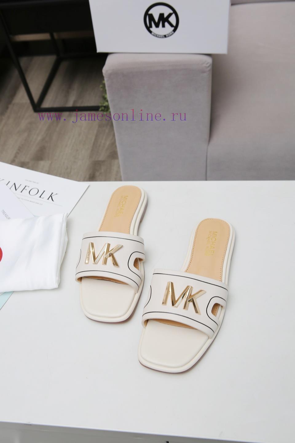 P. MICHAEL KORS New Sandals Original One To One Private Model Production Fashionable Simple Gen 049aenmd - Image 9