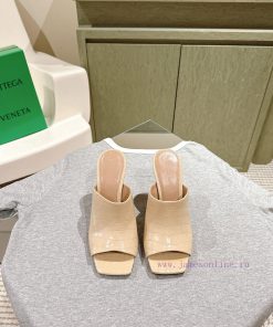 | ²⁰²4 𝐬𝐬  🤍🤎 BV Knot Series Metal Heel Slippers With High Heels~Original Version And 8.5 1:1 S 3yl6qx9u