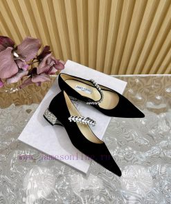 Jimmy Choo | Zhou Yangjie's Classic Diamond Belt Mary Jane Shoes Single Shoes———————————The Bes oiq28gmt