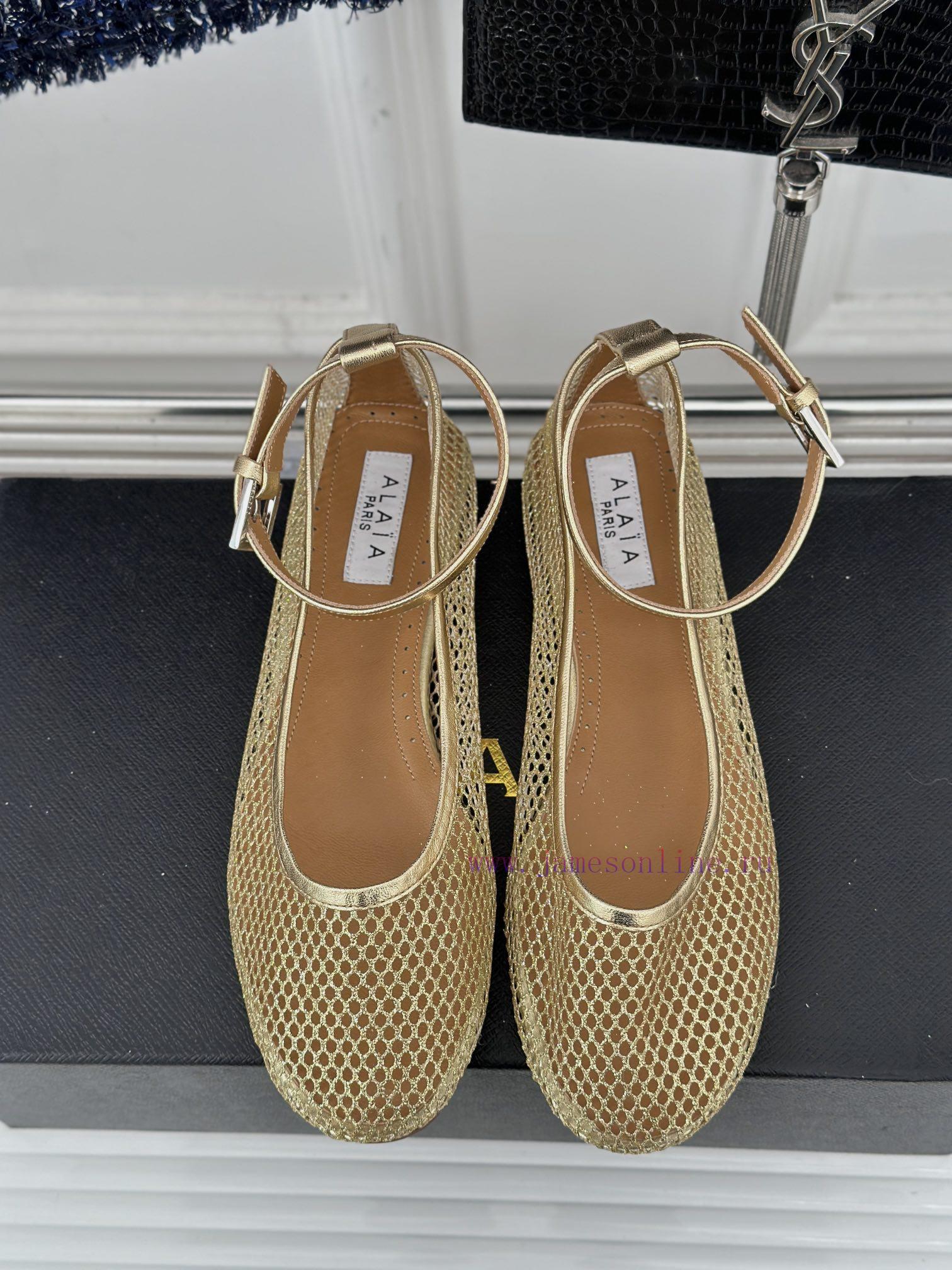 AlAIA | Classic Retro Mesh Mary Jane Shoes From AlAIAFull Of Girlish Style With Both Modern And n14j9jp4 - Image 5