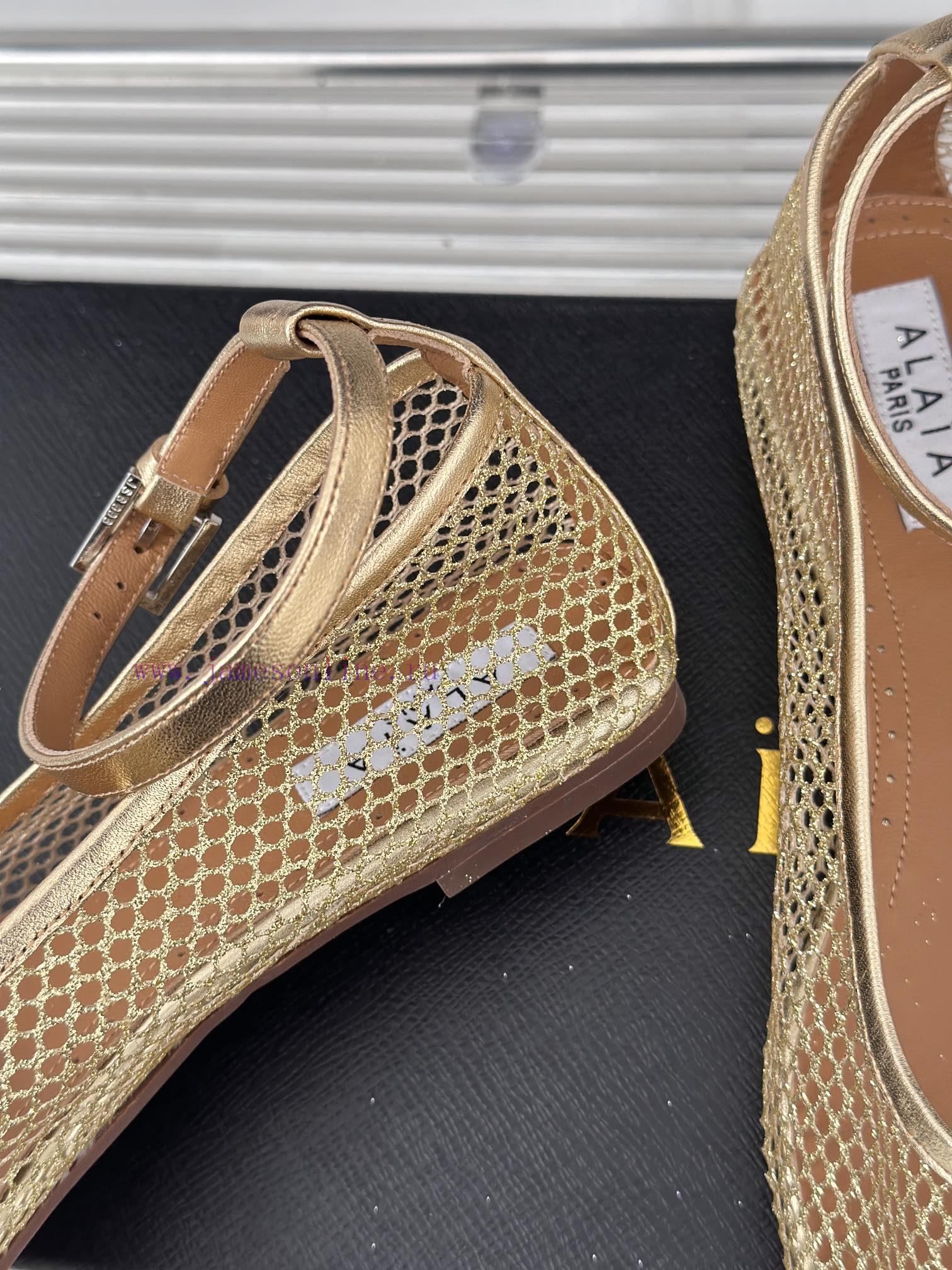 AlAIA | Classic Retro Mesh Mary Jane Shoes From AlAIAFull Of Girlish Style With Both Modern And n14j9jp4 - Image 7