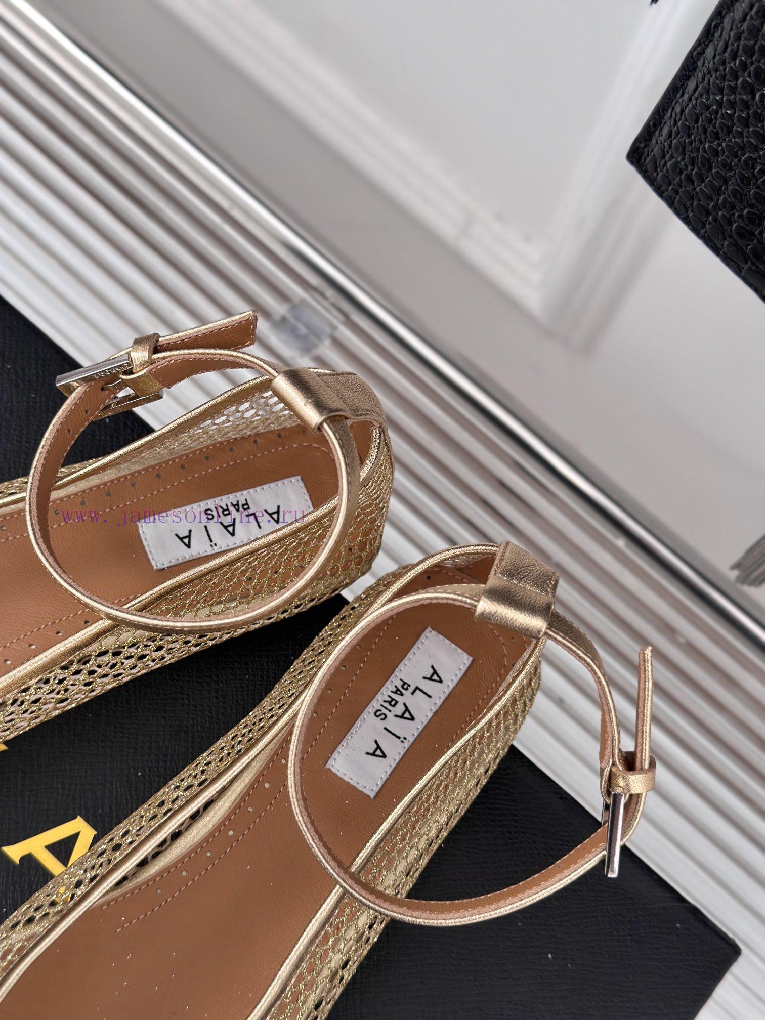 AlAIA | Classic Retro Mesh Mary Jane Shoes From AlAIAFull Of Girlish Style With Both Modern And n14j9jp4 - Image 9