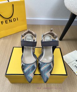 FENDI | 2025 𝐬𝐬FD2025 Spring/Summer Latest Trendy Fashion Style Pointed High Heels Back Empty S gnqylcyh