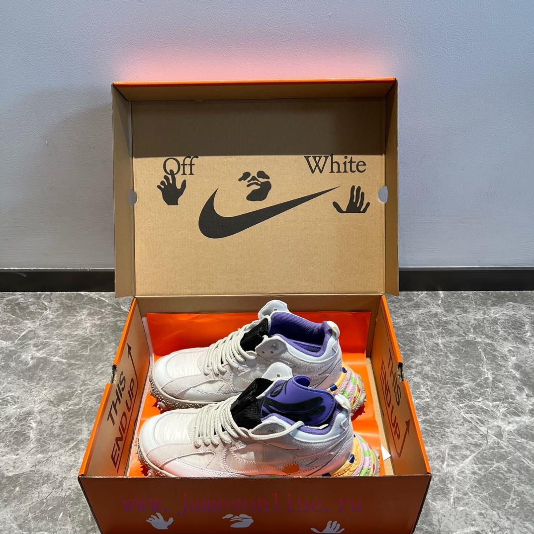 Top Notch OFF-WHITE Nike ACG Air Terra Forma High Top Beige Shoe Upper Made Of High-quality Mat wrvbvjyt - Image 4