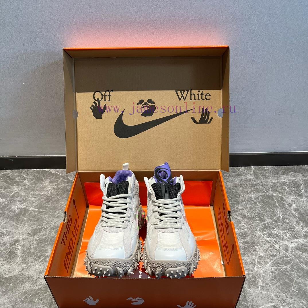 Top Notch OFF-WHITE Nike ACG Air Terra Forma High Top Beige Shoe Upper Made Of High-quality Mat wrvbvjyt - Image 5