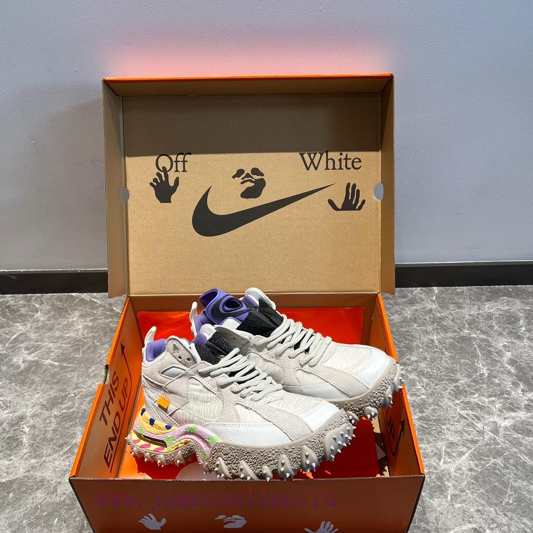 Top Notch OFF-WHITE Nike ACG Air Terra Forma High Top Beige Shoe Upper Made Of High-quality Mat wrvbvjyt - Image 6