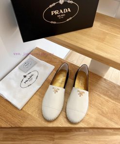 New ProductPrada Nappa Leather Fisherman's Shoes Flat Casual Grass Woven ShoesNappa Sheepskin M ej7pujtt