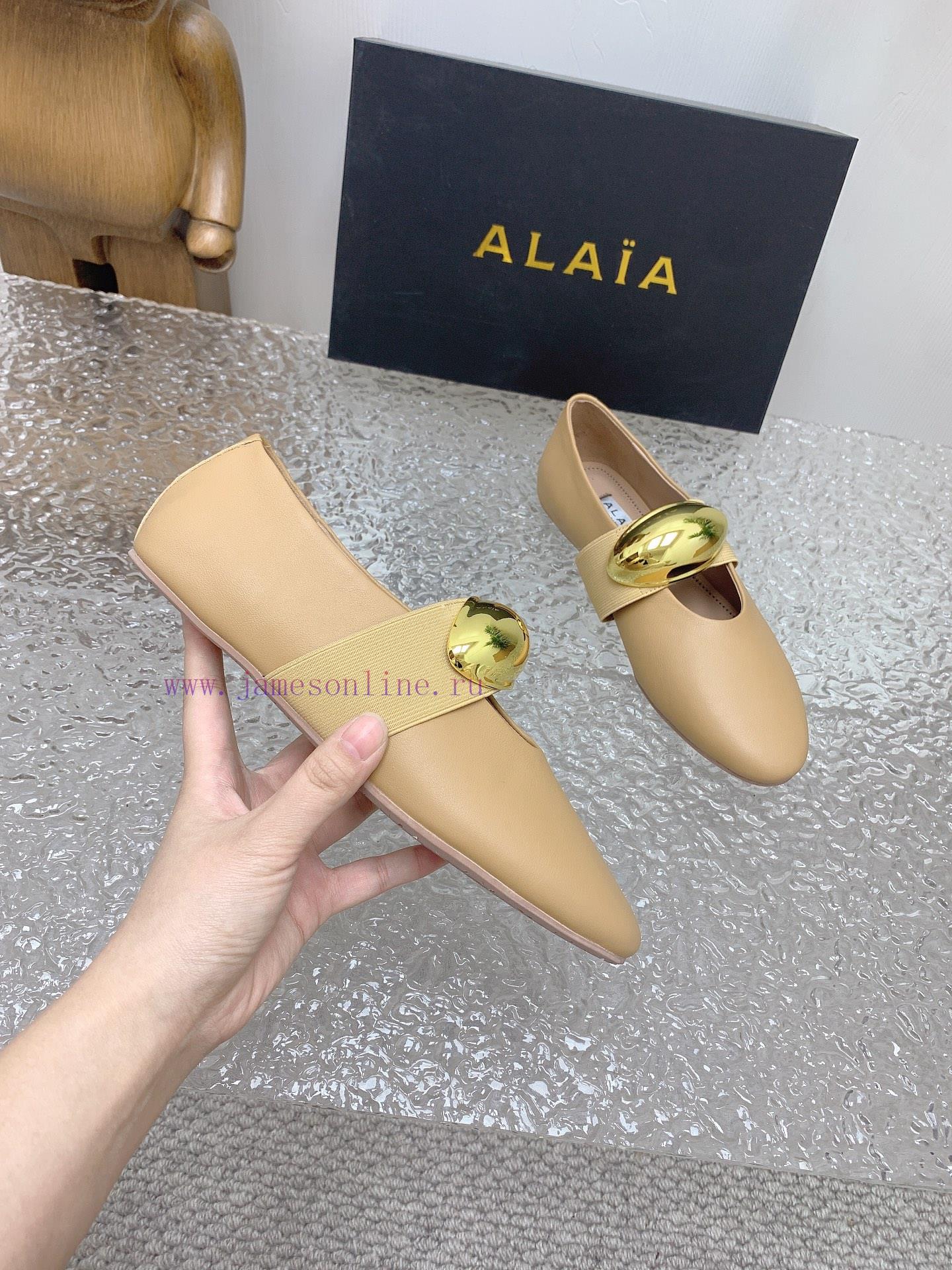 ALAIA 24SS French Fairy Ballet Flat Dancing ShoesAzzedine Alaia Is The Last Craftsman In The Fa iqjtqwxp - Image 5