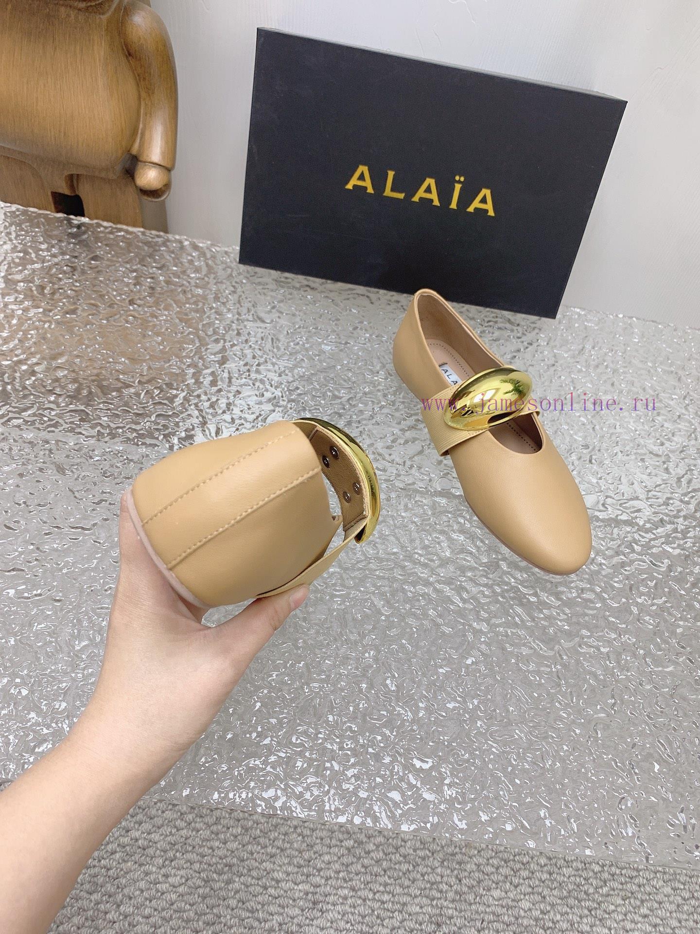 ALAIA 24SS French Fairy Ballet Flat Dancing ShoesAzzedine Alaia Is The Last Craftsman In The Fa iqjtqwxp - Image 7