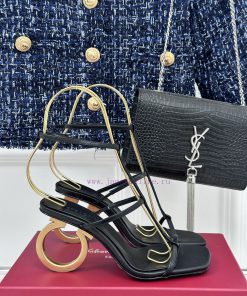 Salvatore Ferragamo 24S Spring/Summer New SandalsThe Shoe Upper Is Made Of LambskinMixed Sheeps 77leadn4