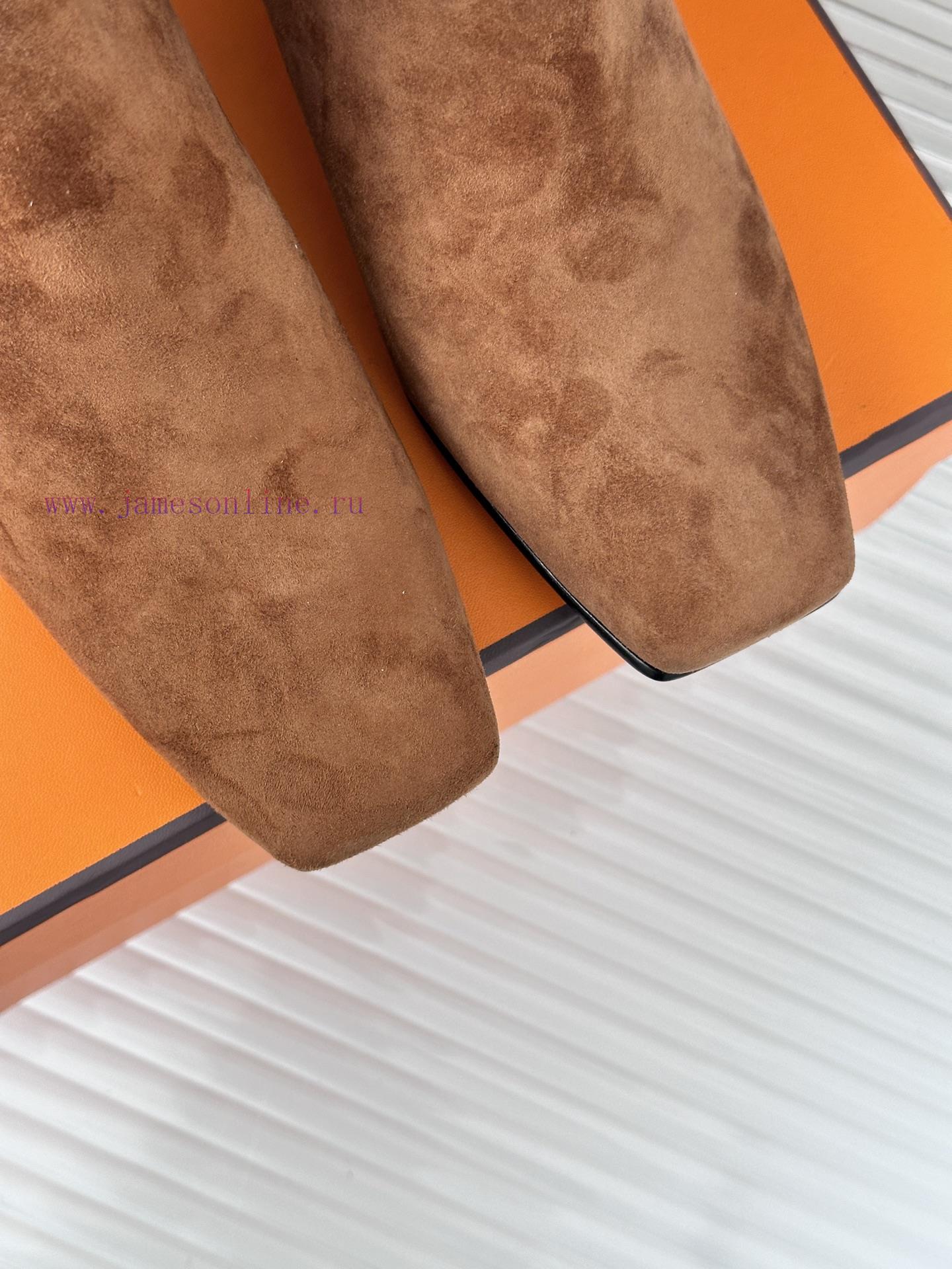 Hermes Classic Autumn/WinterKelly's Chunky Ankle BootsGo MaterialThe Shoe Upper Is Made Of Orig 3qtmhqhl - Image 8