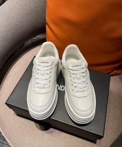 ANN DEMEUEMEES * * * New Products 𝟐𝟒𝐀𝐖Thick Soled Retro White Shoes Come With A 6cm Height Incr u9g2xo52