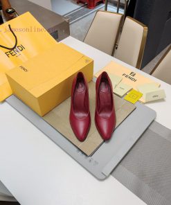 Wood Grain Coarse Heel SeriesFendi Top Edition 2024 Official VIP Limited Edition High End Drawe 14b9od15