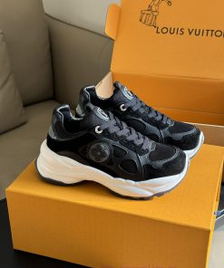 L…V Run55 2024 New Arrival～L Run55 Running Shoes 2024 New ModelSuper Easy To Wear Sports Shoes 5mahooca
