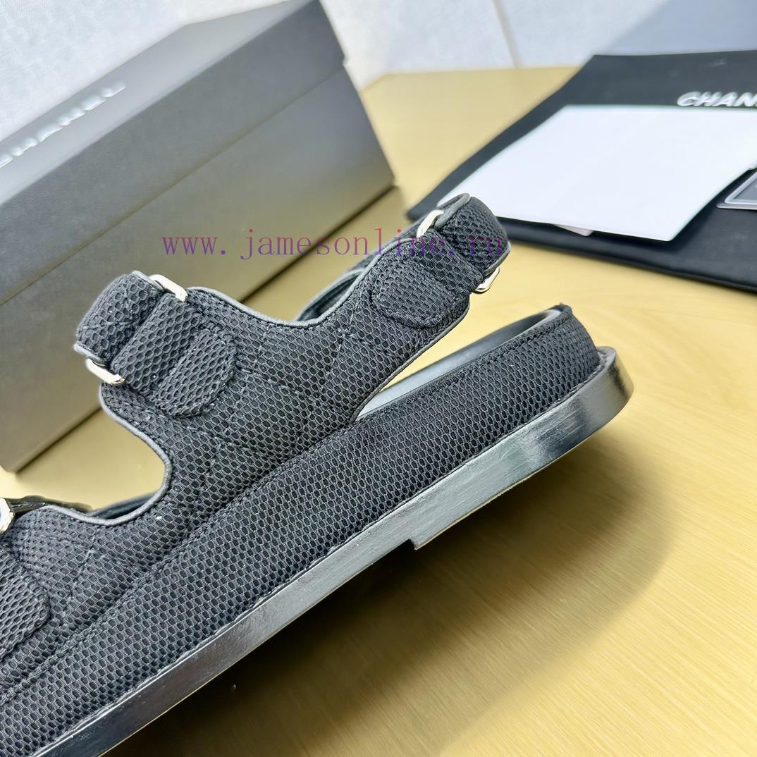 Crown Top Purchasing Edition ️ CHANEL 2022 Spring/Summer Latest Season Double C Velcro Casual S ligdbimx - Image 6